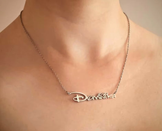 Signature Glow™ Custom Gold Choker – Personalized Stainless Steel Jewelry