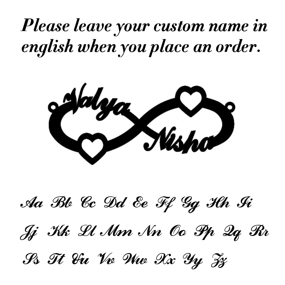 Signature Glow™ Custom Silve Choker – Personalized Stainless Steel Name Necklace