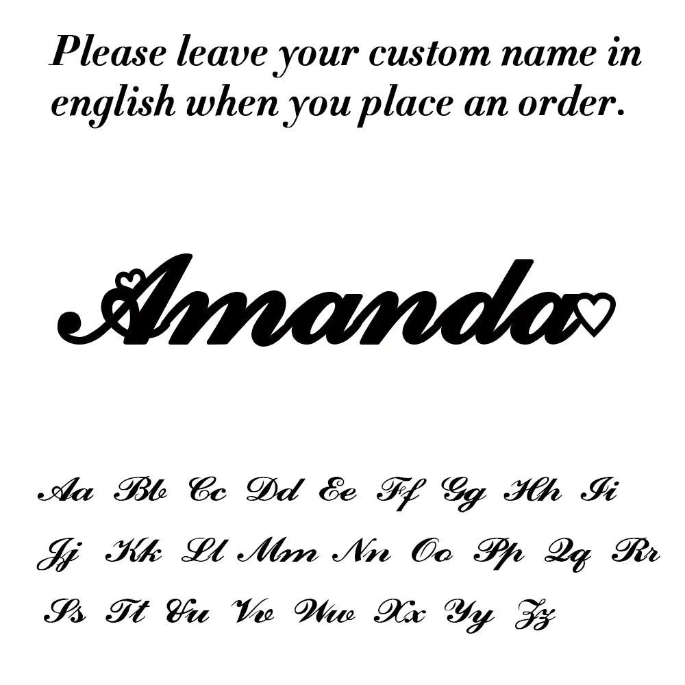 Signature Glow™ Custom Gold Choker – Personalized Stainless Steel Jewelry