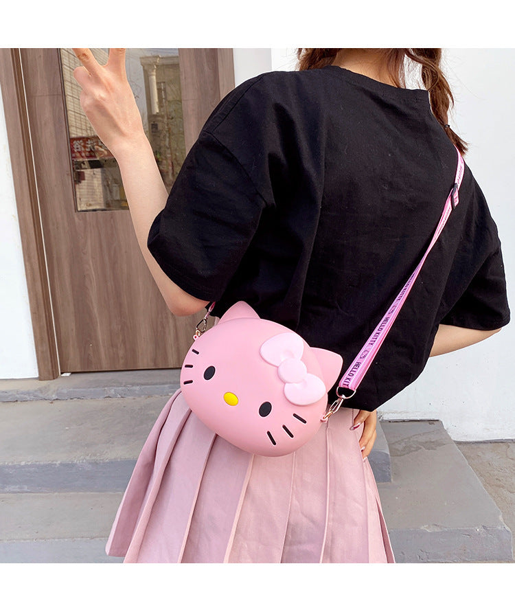 HelloKitty™ 3D Kawaii Crossbody Phone Bag