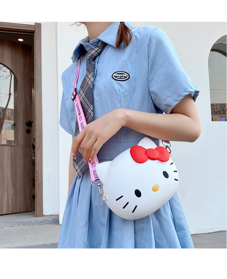 HelloKitty™ 3D Kawaii Crossbody Phone Bag