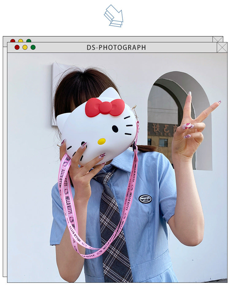 HelloKitty™ 3D Kawaii Crossbody Phone Bag