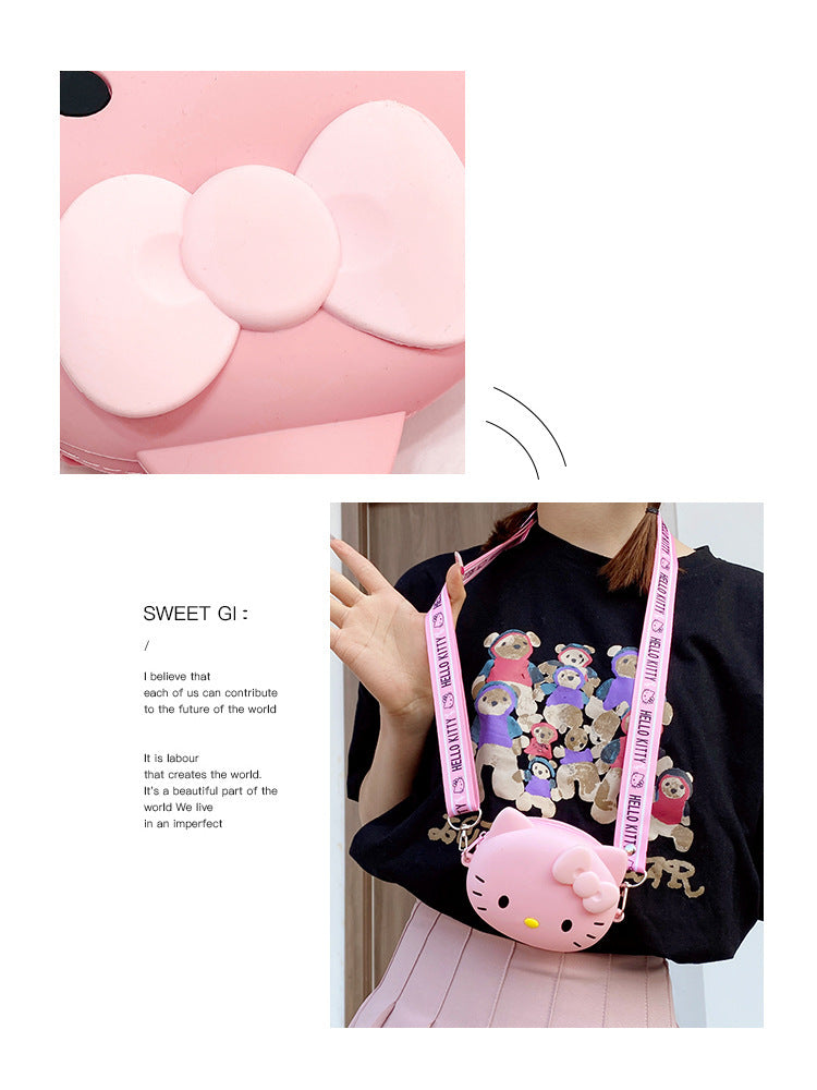 HelloKitty™ 3D Kawaii Crossbody Phone Bag