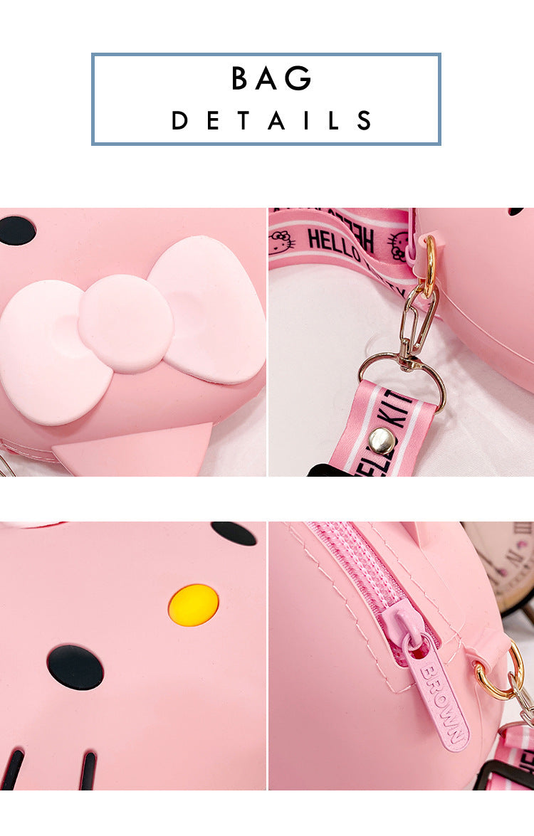 HelloKitty™ 3D Kawaii Crossbody Phone Bag