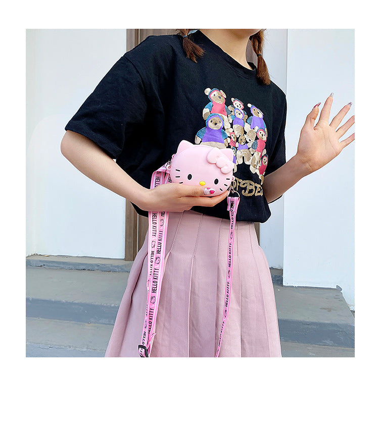 HelloKitty™ 3D Kawaii Crossbody Phone Bag