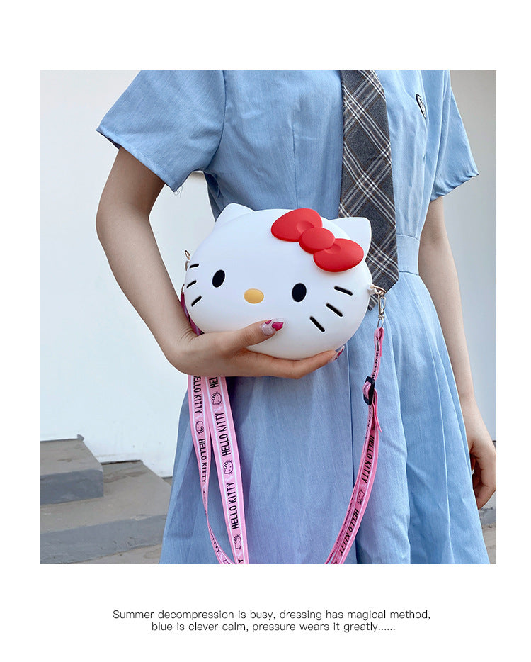 HelloKitty™ 3D Kawaii Crossbody Phone Bag