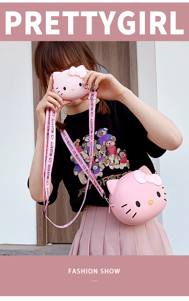HelloKitty™ 3D Kawaii Crossbody Phone Bag
