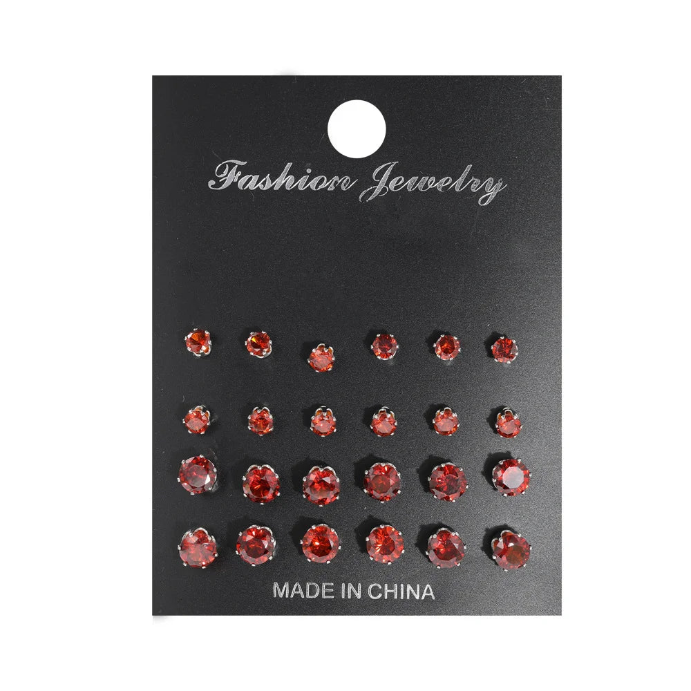 8. Starflare™ Zircon & Pearl Earring Set