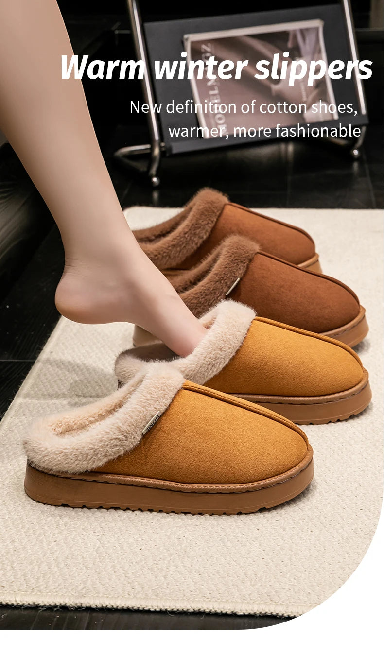 CozyStep™ Womens Winter Fluffy Slippers