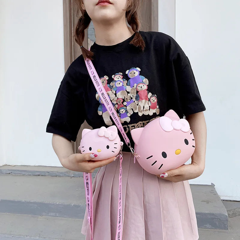 HelloKitty™ 3D Kawaii Crossbody Phone Bag