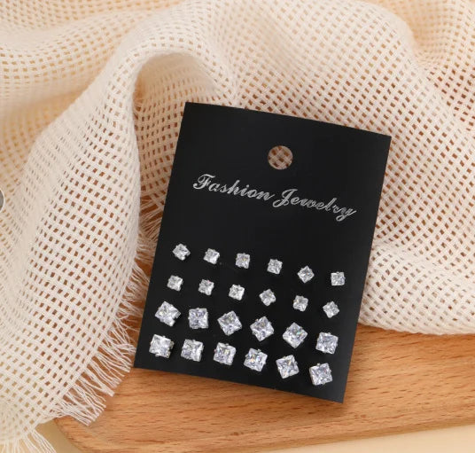 8. Starflare™ Zircon & Pearl Earring Set