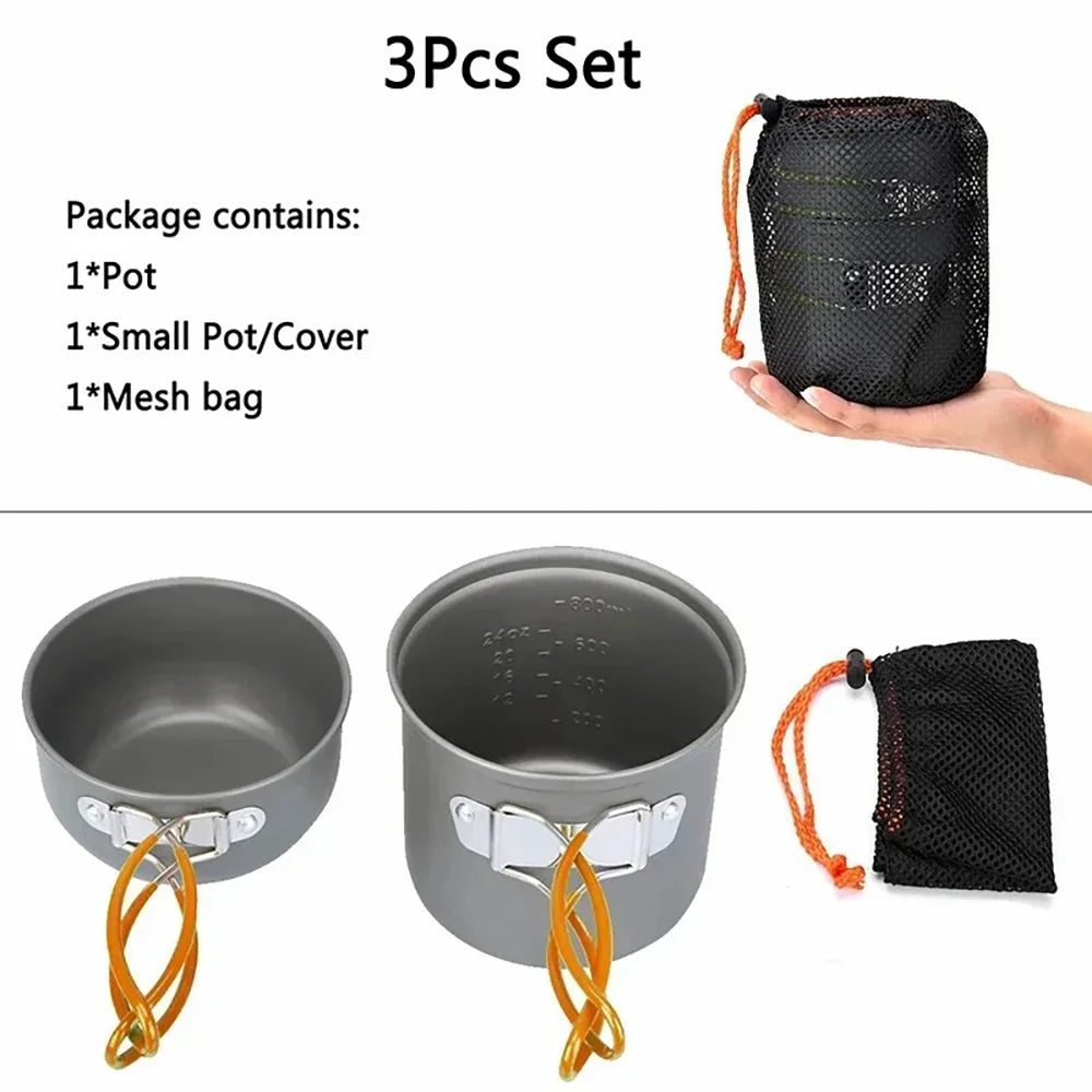 CampLite™ Outdoor Cookware Kit
