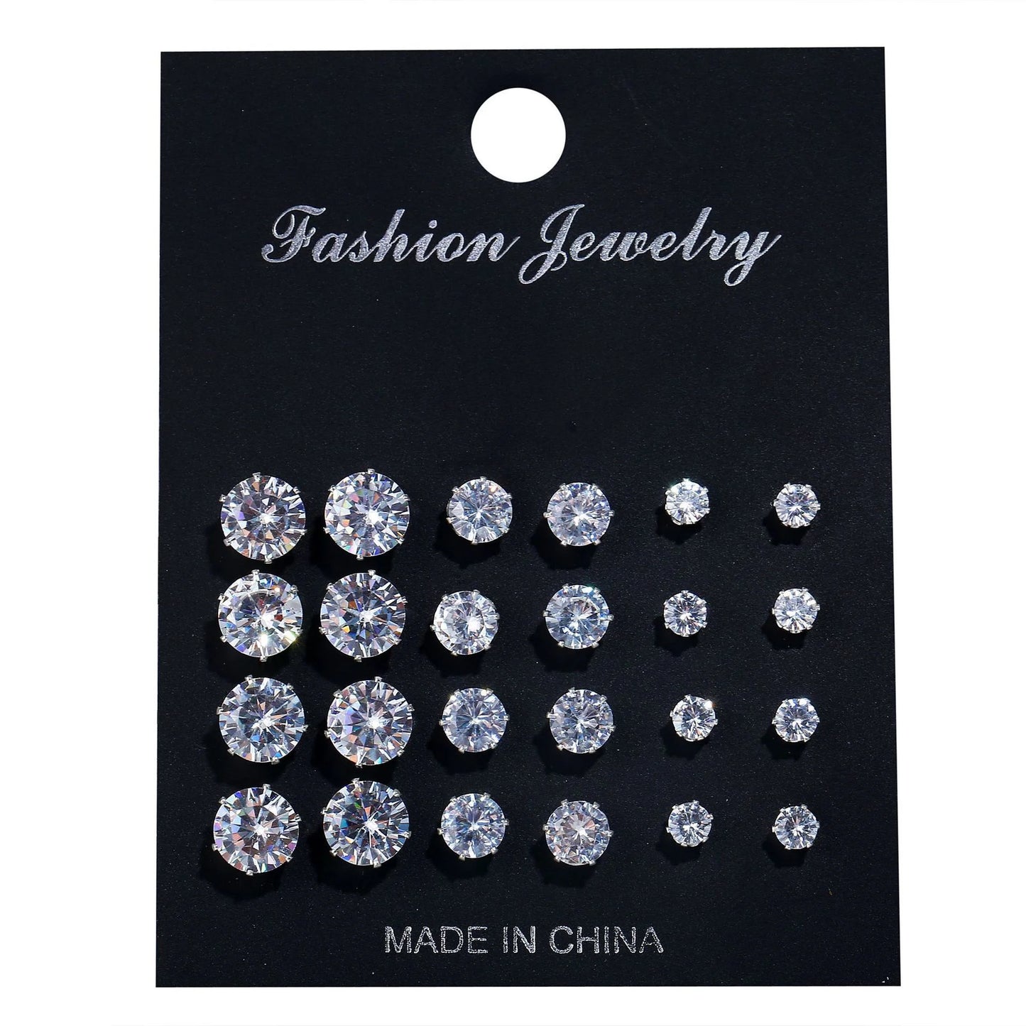 8. Starflare™ Zircon & Pearl Earring Set