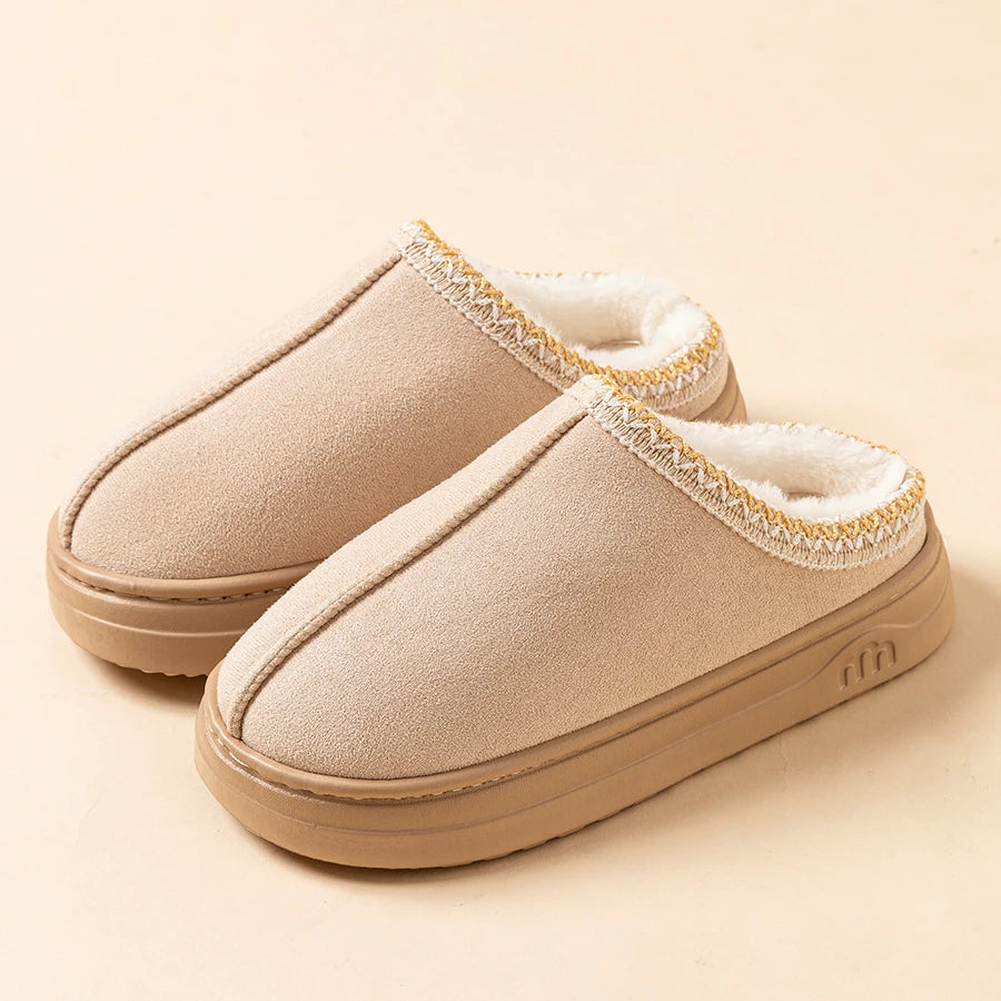 Fuzzy Fur Soft Sole Winter Women's Anti-Slip Slipper