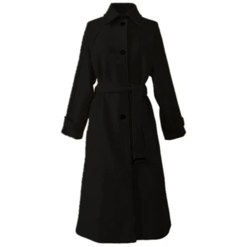 Tweedelle Woolen Long Coat