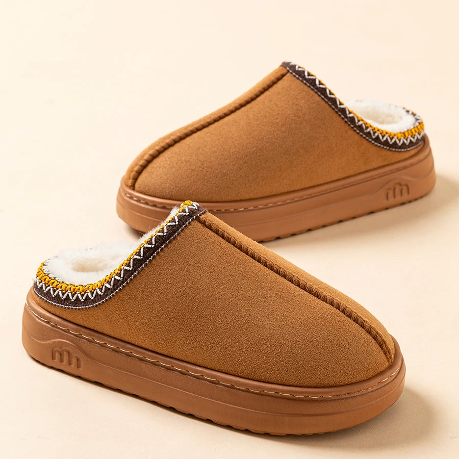 Fuzzy Fur Soft Sole Winter Women's Anti-Slip Slipper