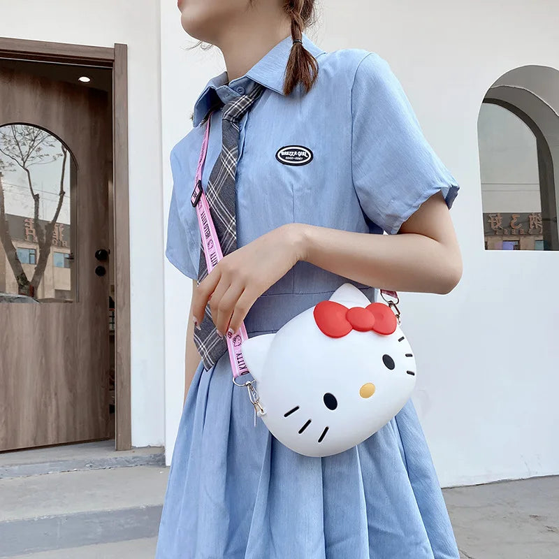 HelloKitty™ 3D Kawaii Crossbody Phone Bag
