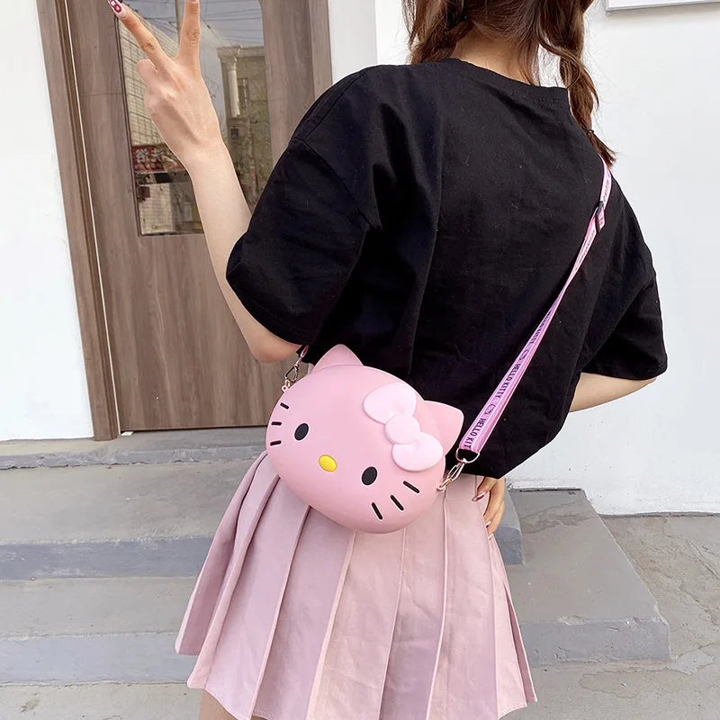 HelloKitty™ 3D Kawaii Crossbody Phone Bag