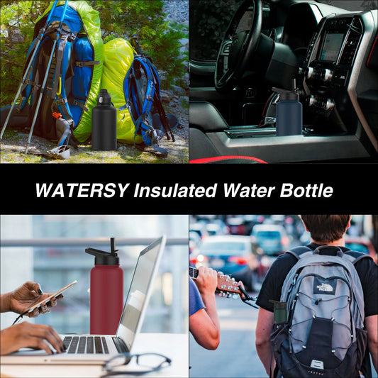 ThermaMax™ 900ML Stainless Steel Sports Water Bottle