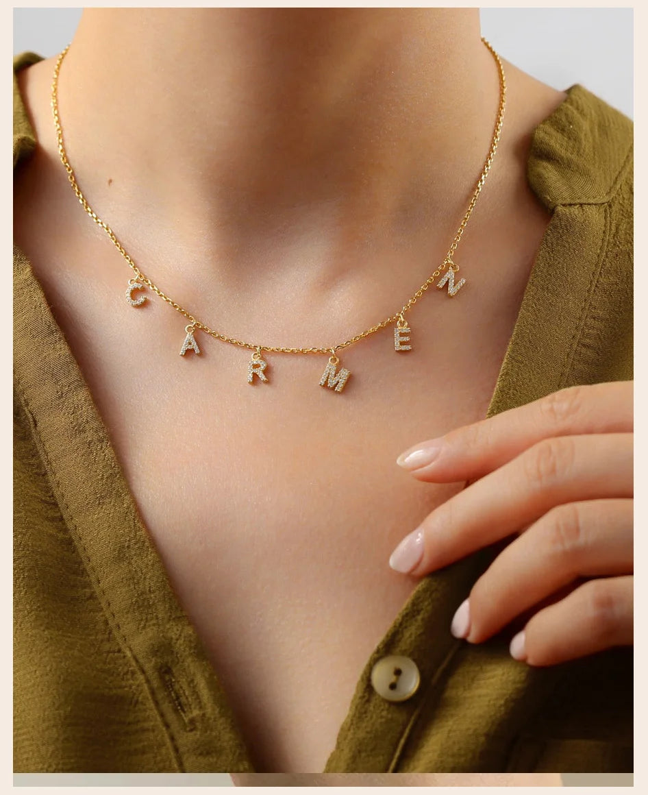 NameGlo™ Custom Initial Necklace