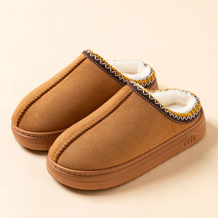 Fuzzy Fur Soft Sole Winter Women's Anti-Slip Slipper