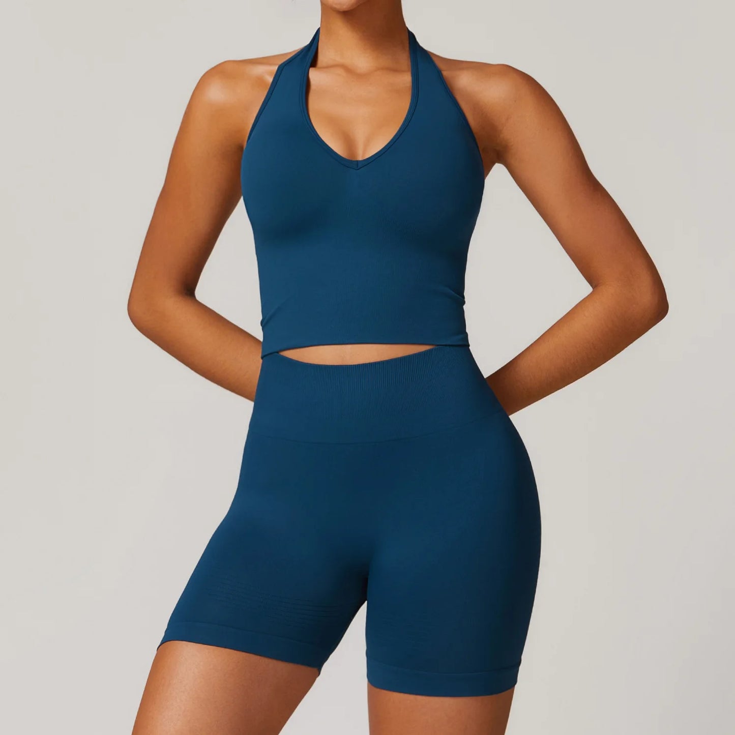 FlexAura™ Seamless Yoga Set - 2/3 PCS Bra, Leggins and Jacket set