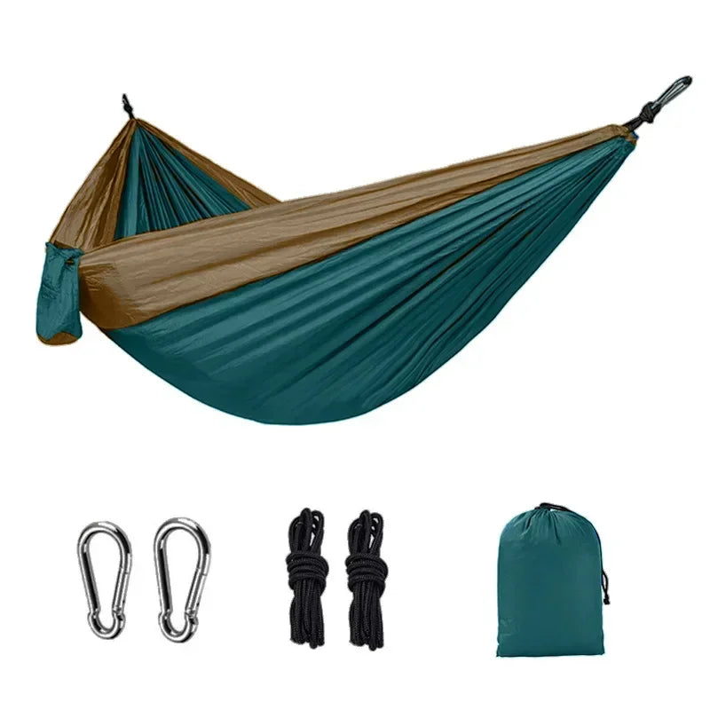 🌿 SoloNest™ Outdoor Nylon Hammock