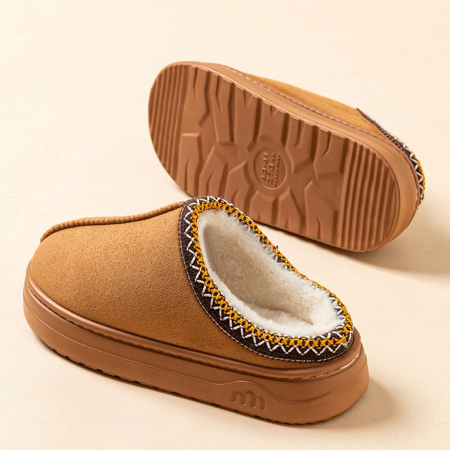 Fuzzy Fur Soft Sole Winter Women's Anti-Slip Slipper