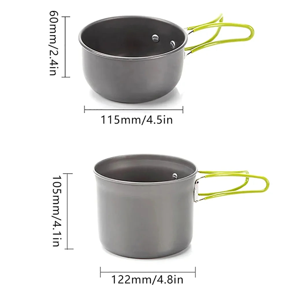 CampLite™ Outdoor Cookware Kit
