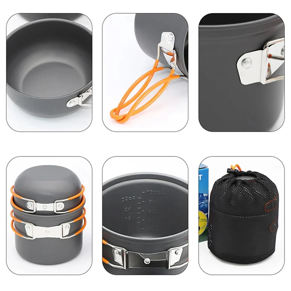 CampLite™ Outdoor Cookware Kit