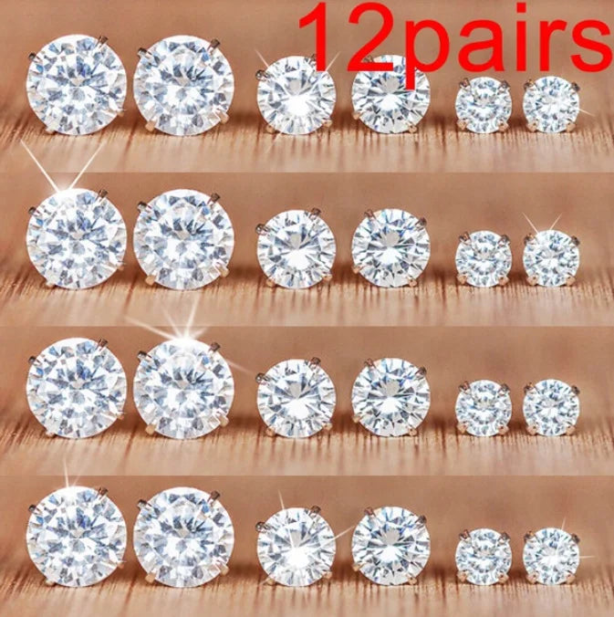 8. Starflare™ Zircon & Pearl Earring Set