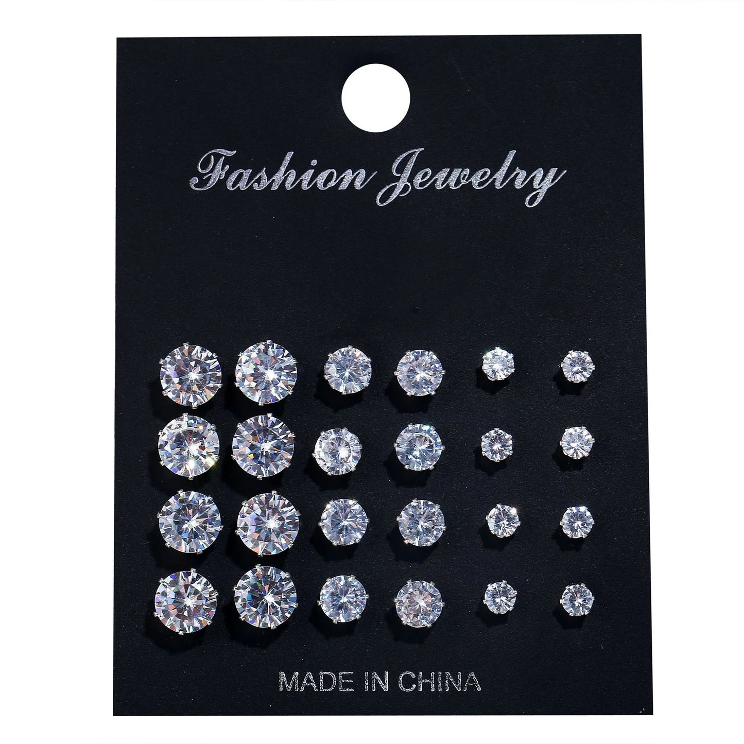 8. Starflare™ Zircon & Pearl Earring Set