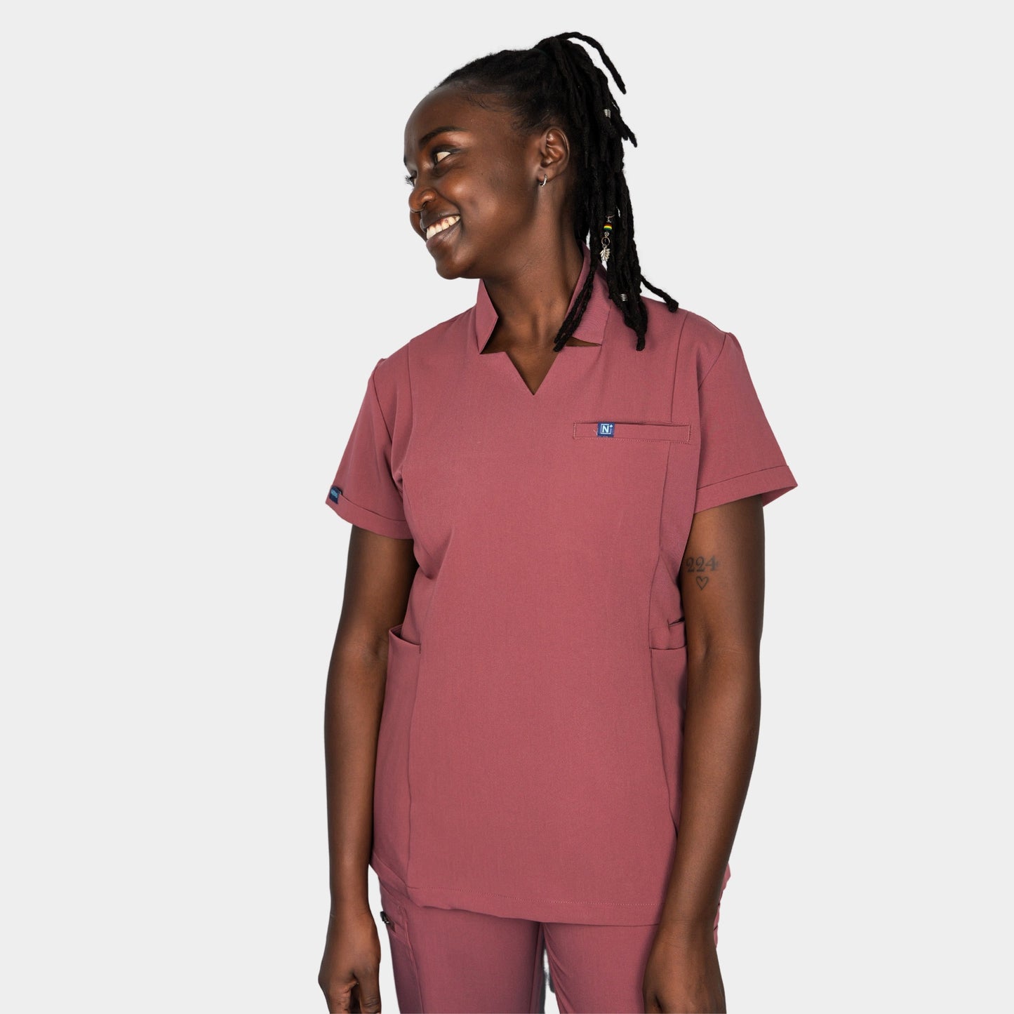 Nasyas Signature Women’s Scrub Set – Antibacterial & water-Repellent