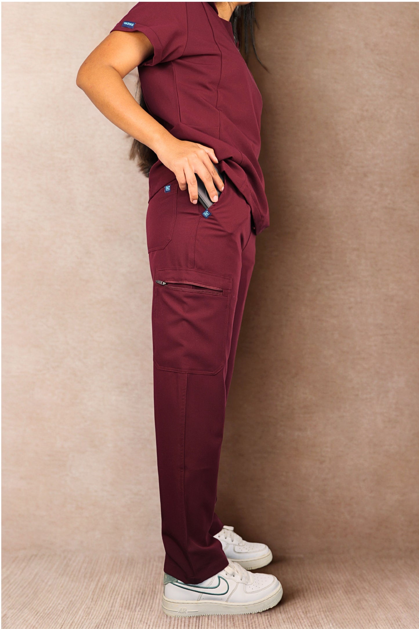 Nasyas Signature Women’s Scrub Set – Antibacterial & water-Repellent
