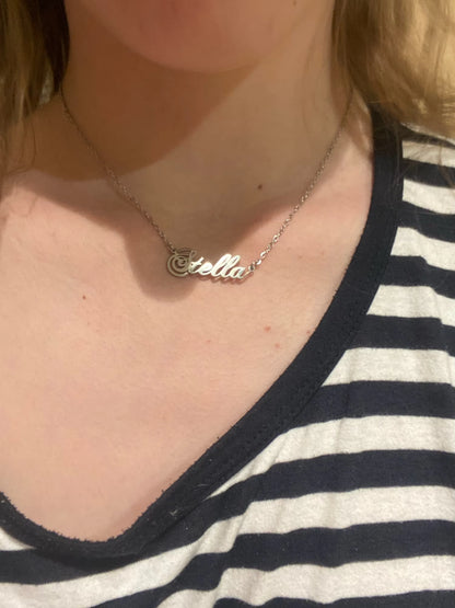 Signature Glow™ Custom Gold Choker – Personalized Stainless Steel Jewelry