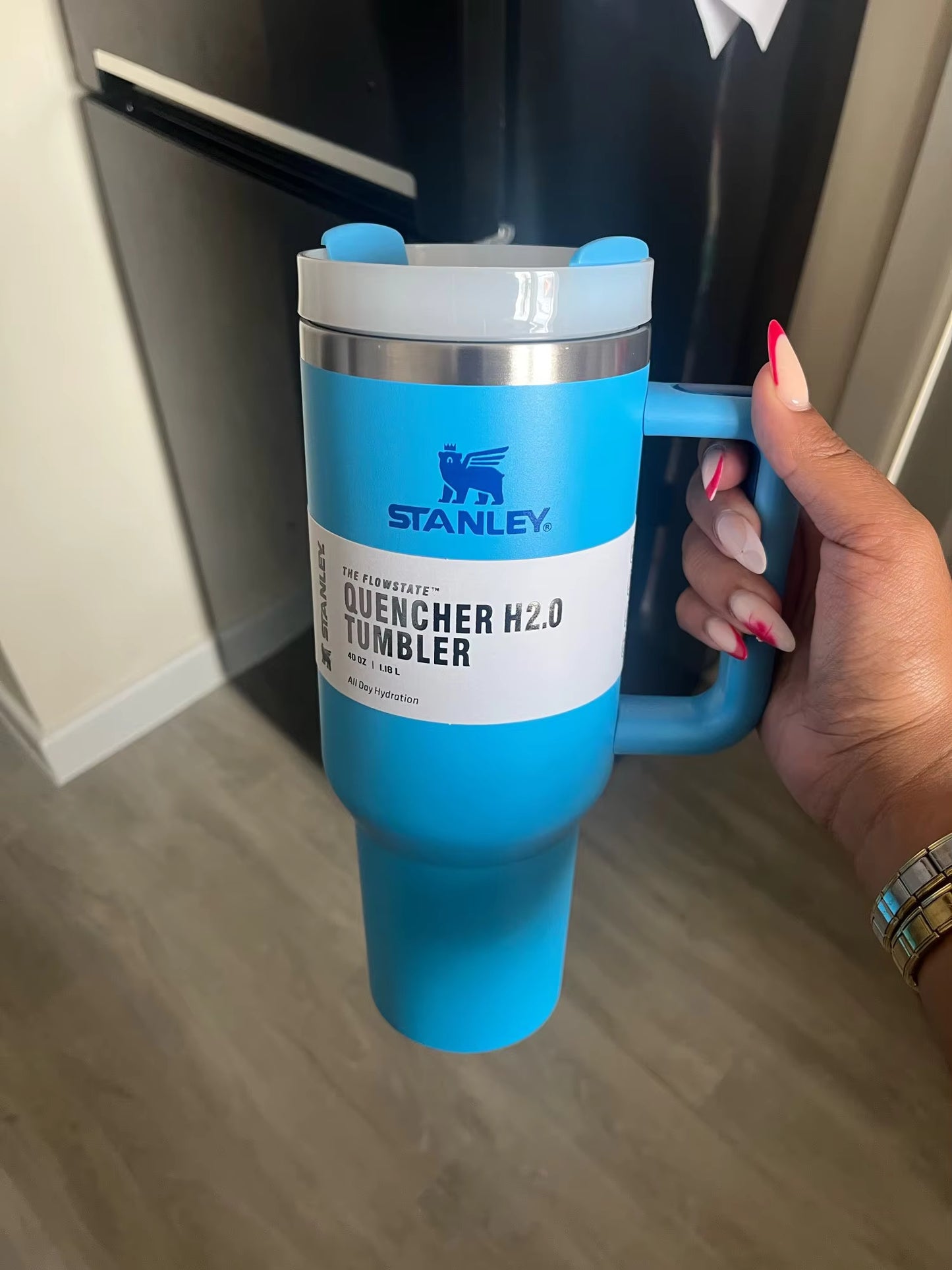 ChillMate™ 40oz  Stanley Thermal Tumbler with Straw – Vacuum Insulated Stainless Steel Travel Cup for Hot & Cold Drinks