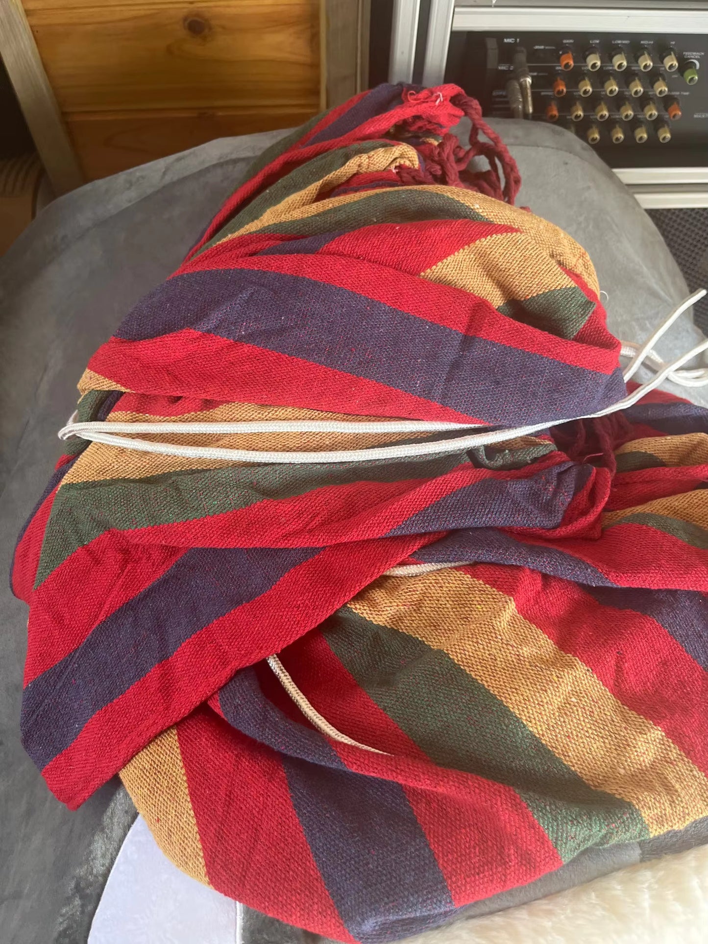 CottonLounge™ 2-Person Hammock — clean, cozy, and brandable.