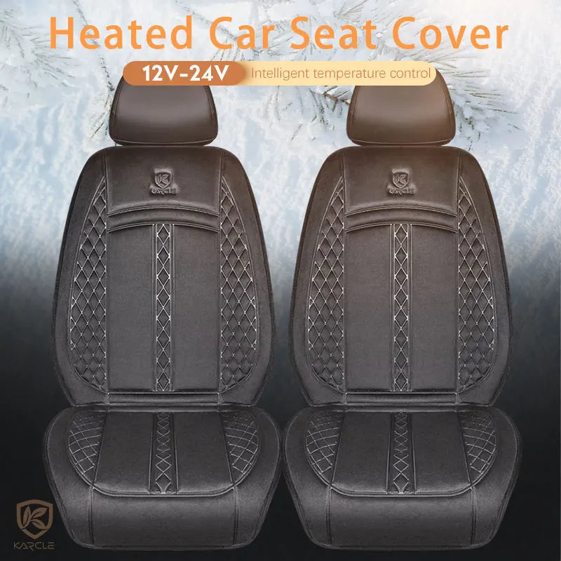 Premium Heated Car Seat Cover – 12V/24V