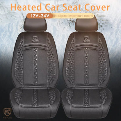 Premium Heated Car Seat Cover – 12V/24V