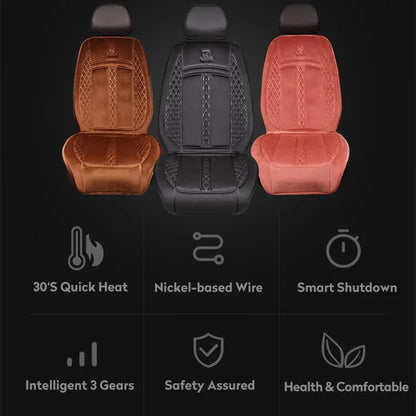 Premium Heated Car Seat Cover – 12V/24V