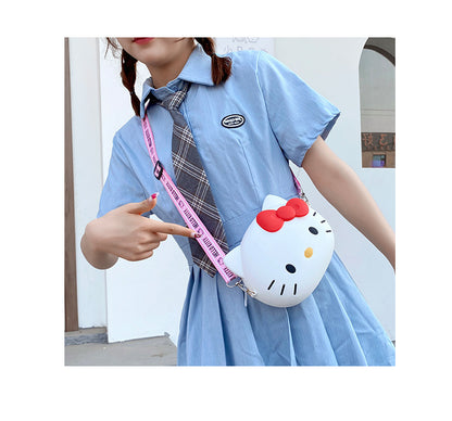 HelloKitty™ 3D Kawaii Crossbody Phone Bag