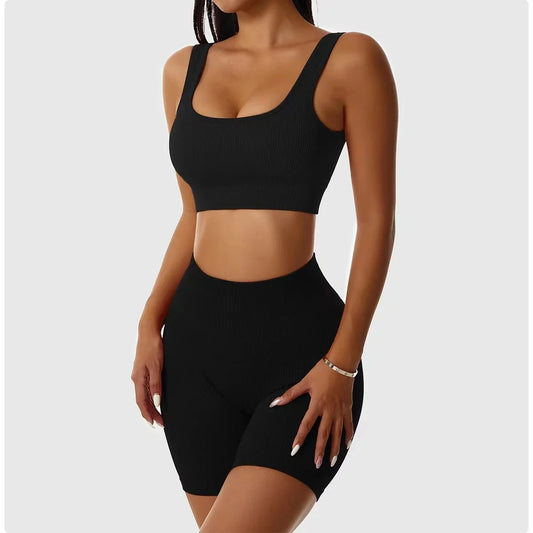 Yogiana™ Ribbed Workout Set