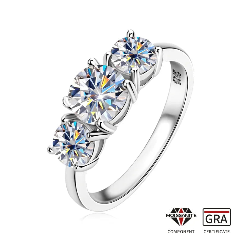 Celestara™ Moissanite Bridal Ring