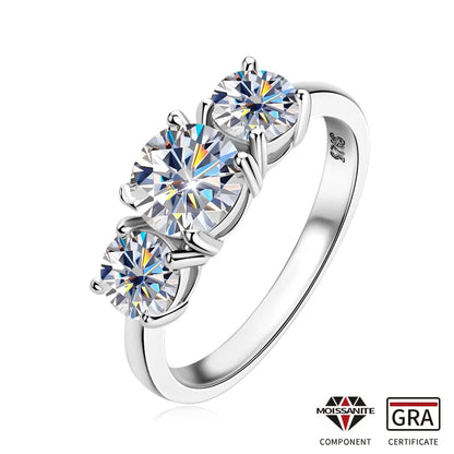 Celestara™ Moissanite Bridal Ring