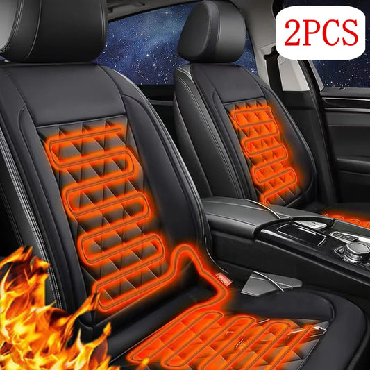 2 pcs 12V Dual Heated Seat Cushions