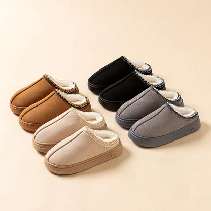 Fuzzy Fur Soft Sole Winter Women's Anti-Slip Slipper