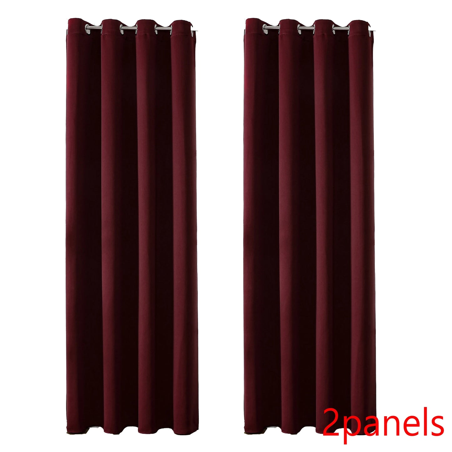 Blackout Bliss™ Grommet Curtains for Bedroom & Living Room, Thermal Insulated