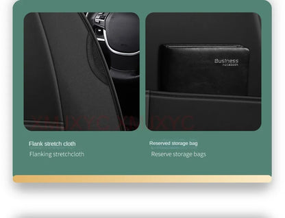 Lux Car Seat Covers, Universal Style Full Coverage Car Seat Cover for Mazda CX5 CX30 Volvo V40 Renault Megane Clio 3 Rav4 Car Accessories Pu Leather