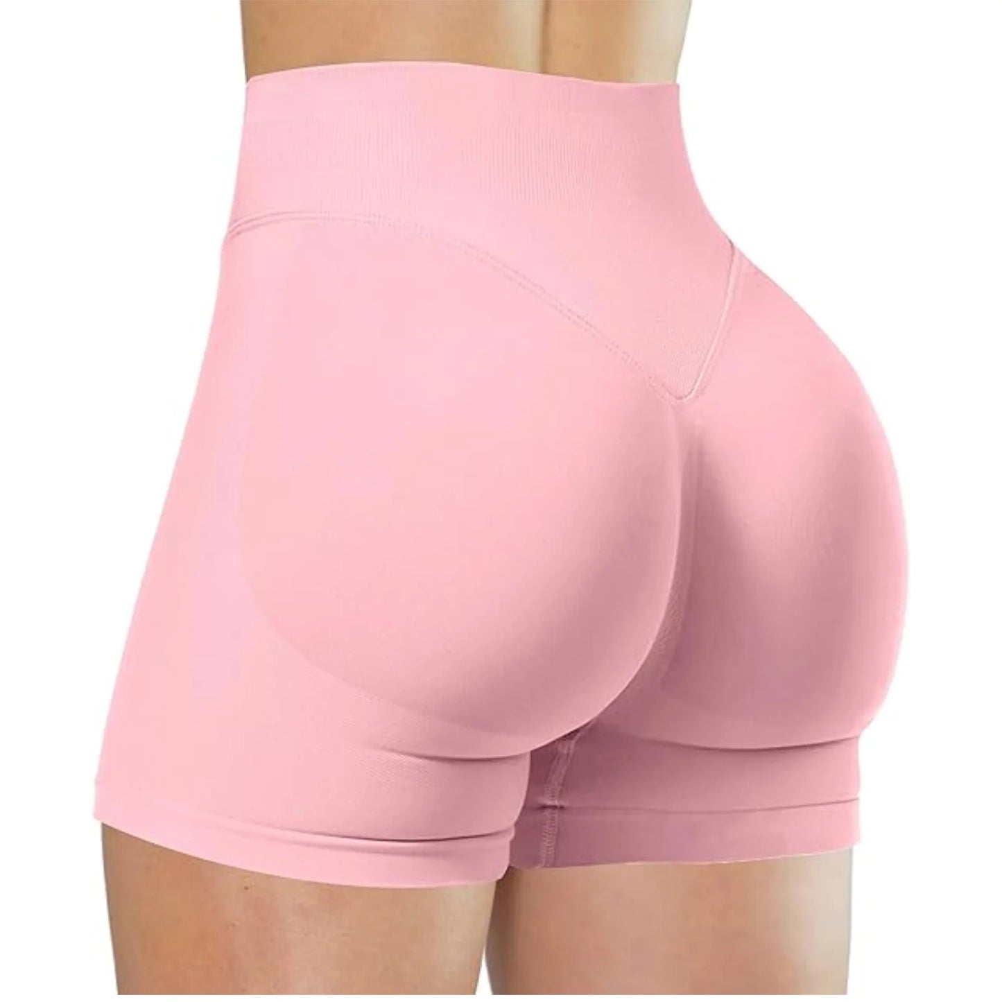 ElevateFit™ High Waist Yoga Shorts – Breathable Running & Training Pants