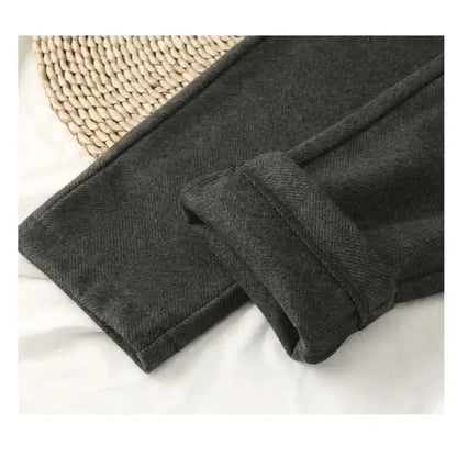 WoolGleam™ High-Waist Harem Pants